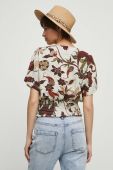 Блузка Medicine жіноча колір бежевий візерунок (3256229) Блузка Medicine жіноча колір бежевий візерунок (3256229)