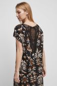 Блузка Medicine жіноча колір чорний візерунок (3314611) Блузка Medicine жіноча колір чорний візерунок (3314611)