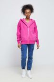 Кофта Medicine жіноча колір рожевий з капюшоном однотонна (2956131)