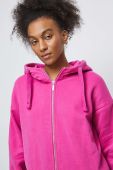 Кофта Medicine жіноча колір рожевий з капюшоном однотонна (2956131)