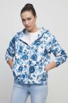 Кофта Medicine жіноча з капюшоном візерунок колір блакитний Кофта Medicine жіноча з капюшоном візерунок колір блакитний
