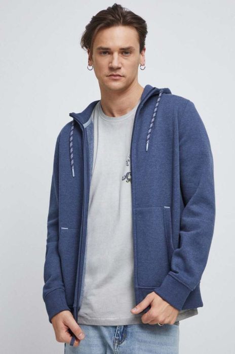 Кофта Medicine чоловіча колір синій з капюшоном однотонна (3068008) Кофта Medicine чоловіча колір синій з капюшоном однотонна (3068008)