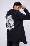 Бавовняна кофта Medicine чоловіча колір чорний з капюшоном з принтом (2894394) Бавовняна кофта Medicine чоловіча колір чорний з капюшоном з принтом (2894394)