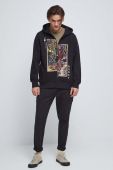 Кофта Medicine чоловіча колір чорний з капюшоном з принтом (3118776) Кофта Medicine чоловіча колір чорний з капюшоном з принтом (3118776)
