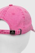 Джинсова кепка Medicine колір рожевий однотонна Джинсова кепка Medicine колір рожевий однотонна