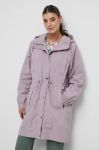 Пальто Medicine жіночий колір рожевий перехідний oversize Пальто Medicine жіночий колір рожевий перехідний oversize