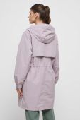 Пальто Medicine жіночий колір рожевий перехідний oversize Пальто Medicine жіночий колір рожевий перехідний oversize