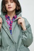 Пальто Medicine жіночий колір зелений перехідний Пальто Medicine жіночий колір зелений перехідний