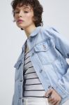 Джинсова куртка Medicine жіноча перехідна колір блакитний (3227326) Джинсова куртка Medicine жіноча перехідна колір блакитний (3227326)