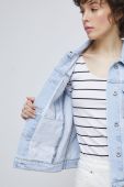 Джинсова куртка Medicine жіноча перехідна колір блакитний (3227326)