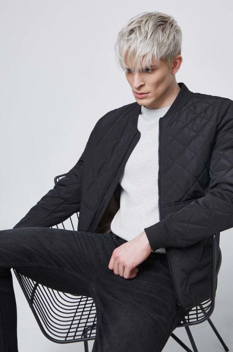 Куртка-бомбер Medicine чоловічий колір чорний перехідна (2874586) Куртка-бомбер Medicine чоловічий колір чорний перехідна (2874586)