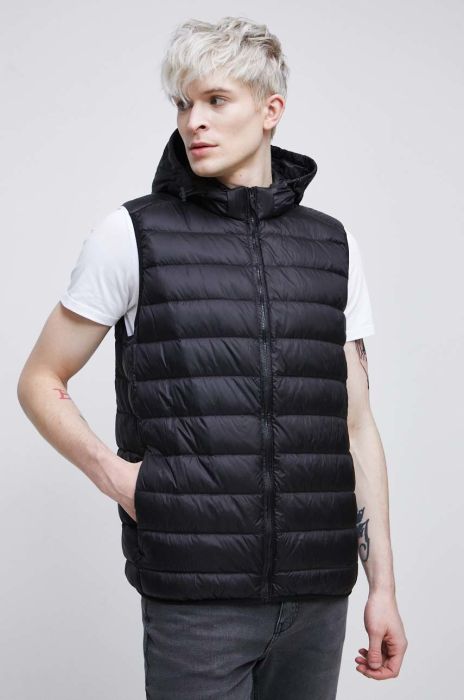 Пуховий жилет Medicine чоловіча колір чорний Пуховий жилет Medicine чоловіча колір чорний