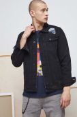 Джинсова куртка Medicine чоловіча колір чорний перехідна (2967510)