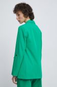 Піджак Medicine жіноча колір зелений однобортний однотонна Піджак Medicine жіноча колір зелений однобортний однотонна