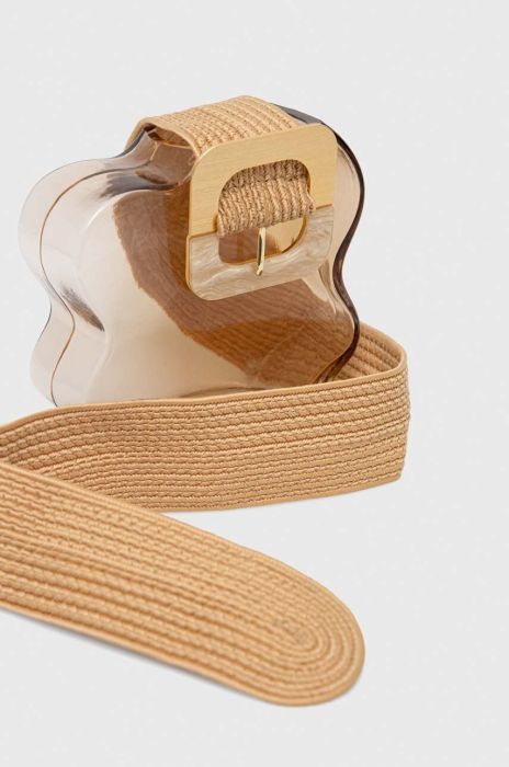 Ремінь Medicine жіночий колір бежевий (3314641) Ремінь Medicine жіночий колір бежевий (3314641)