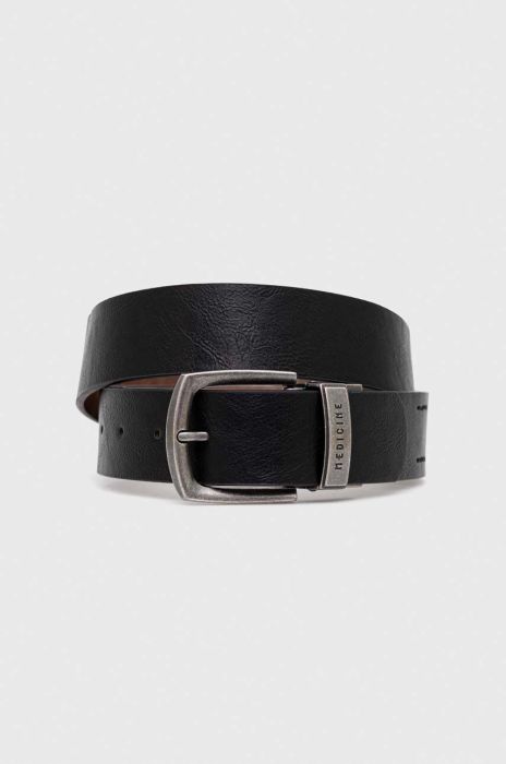 Ремінь Medicine чоловічий колір чорний (3068042) Ремінь Medicine чоловічий колір чорний (3068042)