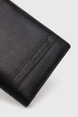 Шкіряний гаманець Medicine чоловічий колір чорний (3155044)