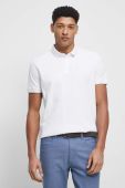 Поло Medicine чоловічий колір білий однотонний (3048055)