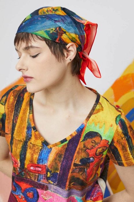 Хустка Medicine жіноча візерунок колір барвистий (2972891) Хустка Medicine жіноча візерунок колір барвистий (2972891)