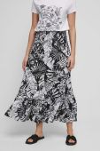 Спідниця Medicine колір чорний maxi розкльошена (3246670) Спідниця Medicine колір чорний maxi розкльошена (3246670)