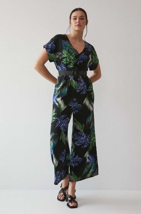 Комбінезон Medicine колір чорний декольте трикутник (3249766) Комбінезон Medicine колір чорний декольте трикутник (3249766)