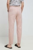 Штани Medicine жіночі колір рожевий фасон chinos середня посадка (3134393)