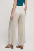 Штани Medicine жіночі колір бежевий широке середня посадка (3281144) Штани Medicine жіночі колір бежевий широке середня посадка (3281144)