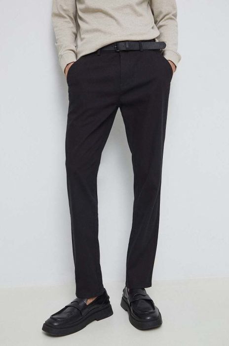 Штани Medicine чоловічі колір чорний облягаюче (2946439)