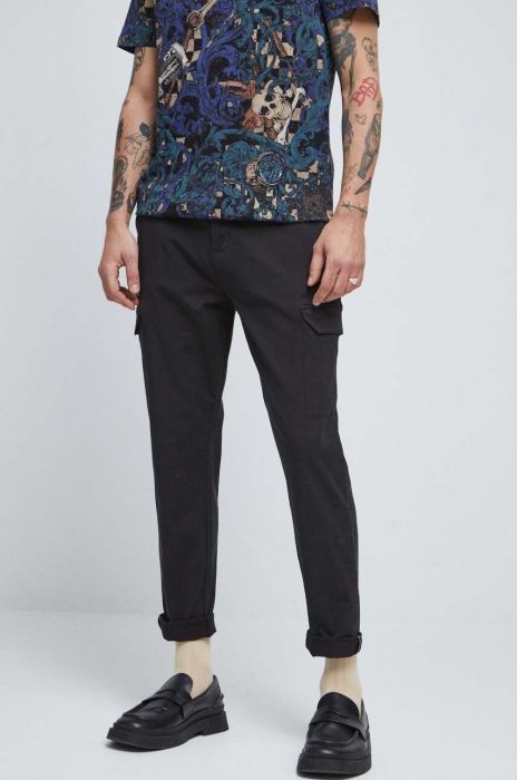 Штани Medicine чоловічі колір чорний фасон cargo (3201372) Штани Medicine чоловічі колір чорний фасон cargo (3201372)