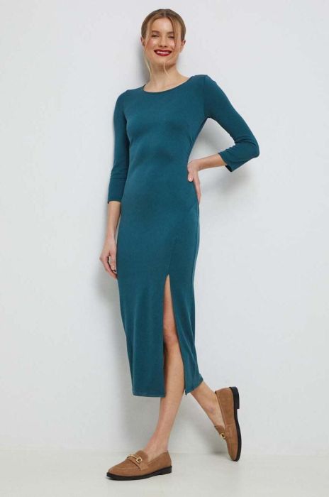 Сукня Medicine колір зелений midi облягаюча (3164296) Сукня Medicine колір зелений midi облягаюча (3164296)