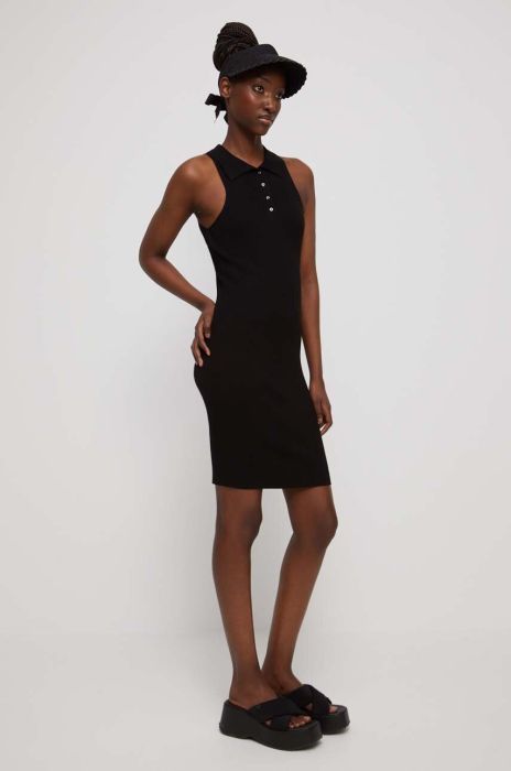 Сукня Medicine колір чорний mini облягаюча (3236260) Сукня Medicine колір чорний mini облягаюча (3236260)