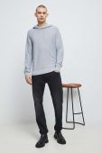 Бавовняний светр Medicine колір сірий Бавовняний светр Medicine колір сірий