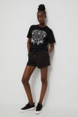 Шорти Medicine жіночі колір чорний візерунок середня посадка (3239762) Шорти Medicine жіночі колір чорний візерунок середня посадка (3239762)