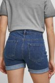Джинсові шорти Medicine жіночі однотонні середня посадка колір блакитний (3274109)