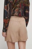 Шорти Medicine жіночі колір бежевий однотонні висока посадка (3326746) Шорти Medicine жіночі колір бежевий однотонні висока посадка (3326746)