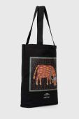 Бавовняна сумка Medicine x Maria Prymachenko колір чорний Бавовняна сумка Medicine x Maria Prymachenko колір чорний