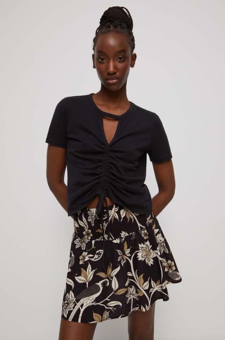 Бавовняна футболка Medicine колір чорний (3232765) Бавовняна футболка Medicine колір чорний (3232765)