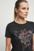 Футболка Medicine жіноча колір чорний (3355163)