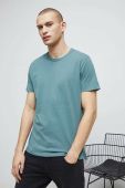 Бавовняна футболка Medicine колір зелений однотонний (3016372)