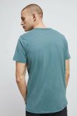 Бавовняна футболка Medicine колір зелений однотонний (3016372)