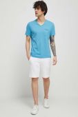 Бавовняна футболка Medicine колір бірюзовий однотонний (3281451) Бавовняна футболка Medicine колір бірюзовий однотонний (3281451)
