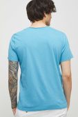 Бавовняна футболка Medicine колір бірюзовий однотонний (3281451) Бавовняна футболка Medicine колір бірюзовий однотонний (3281451)