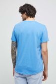 Бавовняна футболка Medicine чоловічий однотонний колір блакитний (3274147) Бавовняна футболка Medicine чоловічий однотонний колір блакитний (3274147)