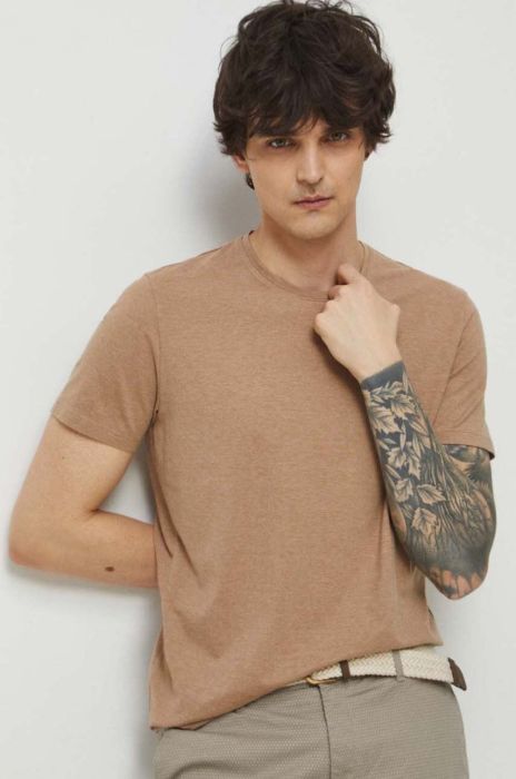 Футболка Medicine чоловічий колір бежевий меланж (3292392) Футболка Medicine чоловічий колір бежевий меланж (3292392)