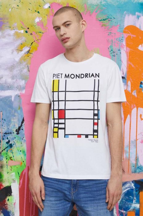 Бавовняна футболка Medicine колір білий з принтом (2959828) Бавовняна футболка Medicine колір білий з принтом (2959828)