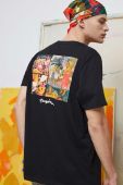Бавовняна футболка Medicine колір чорний з принтом (2958527) Бавовняна футболка Medicine колір чорний з принтом (2958527)