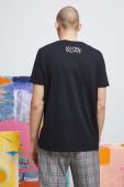 Бавовняна футболка Medicine колір чорний з принтом (2958551) Бавовняна футболка Medicine колір чорний з принтом (2958551)