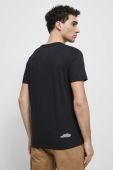 Бавовняна футболка Medicine колір чорний з принтом (2967542)