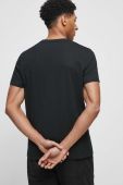 Бавовняна футболка Medicine колір чорний з принтом (3048350) Бавовняна футболка Medicine колір чорний з принтом (3048350)