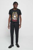 Бавовняна футболка Medicine чоловічий колір чорний з принтом (3048435) Бавовняна футболка Medicine чоловічий колір чорний з принтом (3048435)